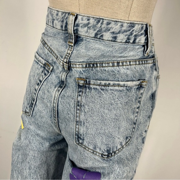 PACSUN 90’s boyfriend Floral Women's Jeans 26x33 - Picture 5 of 13